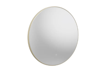 Tavistock Oxygen 800mm Round Mirror - Brass