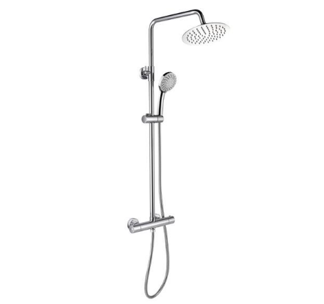 Aqualla Drench Shower with Round Stainless Steel Head