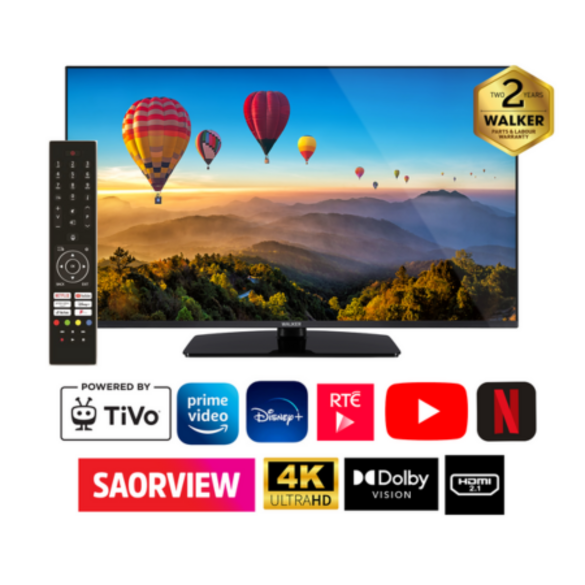 WALKER 50" SMART TIVO BORDERLESS